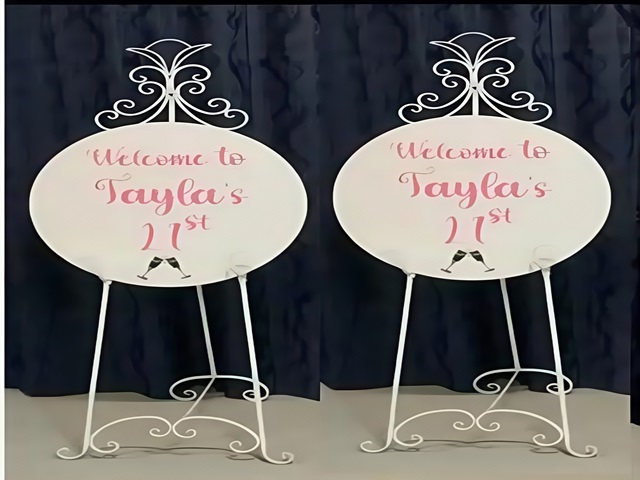 Welcome Sign Display